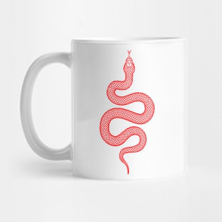 Snake Illustration minimalist aesthetic Mug